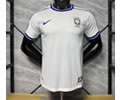 Retro player version 1998 Brazil GK white soccer jersey