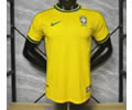 Retro player version 1998 Brazil home soccer jersey