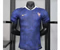 Player version 25-26 France women home blue soccer jersey
