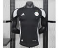 player version 25-26 Algeria special version black grey soccer jersey