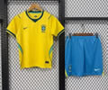 Brazil Home Soccer Uniform 26 27