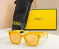 FENDI Sunglasses MODEL fashionable FF letter SIZE 52-23-145
