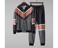 LV Men Suits Hoodies and Pants