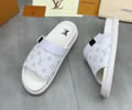 LOUIS VUITTON Men Slippers best quality
