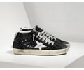 GGDB Sneakers MID STAR in Pelle all over glitter e stella in pelle laminata BLACK GLI Lovers size