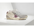 GGDB Sneakers MID STAR in Pelle e Stella in Camoscio WHITE PINK STAR Lovers size