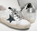 GGDB SNEAKERS SUPER STAR IN PELLE E STELLA IN CAMOSCIO white petroleum star Lovers 