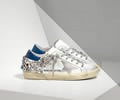 GGDB SUPER STAR sneakers in leather with suede star BLUE DIAMOND CREAM S Lovers 