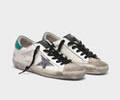 Golden Goose Superstar sneakers in leather with glittery star