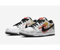 Nike SB Dunk Low Raygun Tie-Dye BQ6832-101 Lovers shoes 