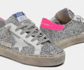 Hi Star sneakers with silver glitter and fuchsia heel tab Lovers
