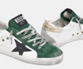 White and green Super-Star sneakers Lovers