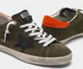 Super-Star sneakers in suede with orange heel tab Lovers