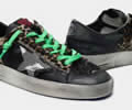 Leopard print Stardan sneakers with green laces