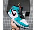 Air Jordan 1 Mid 852542-306 Lovers best quality 1:1