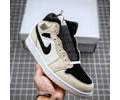 Air Jordan 1 Mid Barely Orange Lovers best quality 1:1