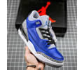 Air Jordan 3 Retro Blue Cement Men best quality 1:1