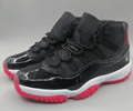 Air Jordan 11 Bred 378037-061 Lovers shoes