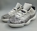 Air Jordan 11 Low Snakeskin CD6846-002 Lovers shoes