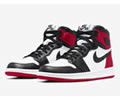 Air Jordan 1 WMNS Satin Black Toe CD0461-016  Lovers shoes 