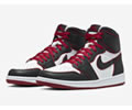 Air Jordan 1 High OG Bloodline 555088-062 Lovers shoes 