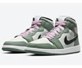 Air Jordan 1 Mid SE Dutch Green CZ0774-300 Lovers shoes 