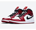 Air Jordan 1 Mid Chicago 554724-173 Lovers shoes 