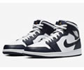 Air Jordan 1 Mid 554724-174 Lovers shoes 