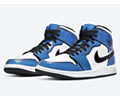 Air Jordan 1 Mid SE Signal Blue DD6834-402 Lovers shoes 