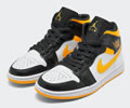 Air Jordan 1 Mid WMNS Laser Orange CV5276-107 Lovers shoes 