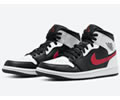 Air Jordan 1 Mid 554724-075 Lovers shoes 