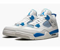 Air Jordan 4 Military Blue 308497-105 Lovers shoes