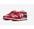 Off-White x Nike Dunk Low CT0856-600 Lovers shoes 
