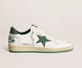 GGDB Ball Star sneakers in white green leather