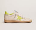 GGDB Ball Star LTD sneakers with lime-green leather star and heel tab