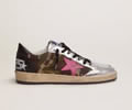 GGDB Ball Star LTD sneakers with camouflage print and fuchsia star