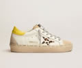 GGDB Hi Star LTD sneakers with zebra-print pony skin star and silver glitter heel tab