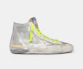 GGDB LTD Francy sneakers in silver and gold laminated leather