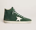 GGDB Francy sneakers in green suede with white star