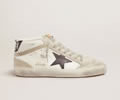 GGDB Black and white Mid Star sneakers