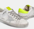 GGDB Super-Star sneakers with fluorescent yellow heel tab and sole