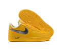 Off-White x Nike Air Force 1 Low University Gold DD1876-700 Lovers shoes