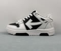 Off-White co Virgil Abloh Out Of Office Low-top Leather Sneakers'OOO' Lovers Best quality 1:1