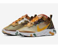 Nike React Element 87 Orange Peel Style Code CJ6897-113 Mens shoes