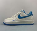 Nike AIR FORCE 1 BS9055-750 Lovers best quality 1:1