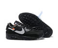 Off White x Nike Air Max 90 OW AA7293 001 Lovers shoes 